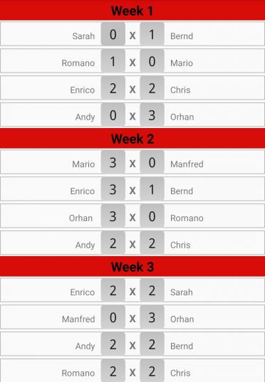 Spieltag 1-3